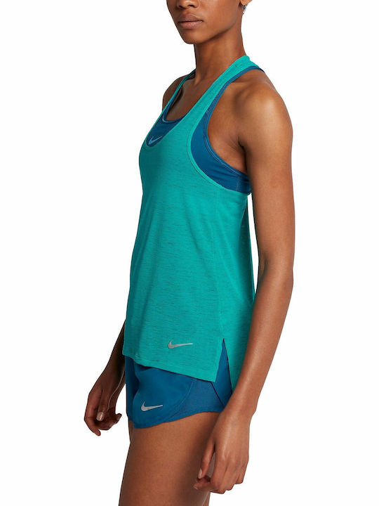 Nike Breathe Cool Bluza Verde Nike Breathe Cool Bluza Verde