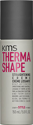 KMS Thermashape Straightening Anti-Frizz Smoothing Hair Styling Cream 150ml