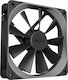 NZXT Aer F120 Gehäuselüfter mit Verbindung 4-Pin PWM 1Stück Schwarz