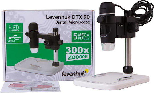 Levenhuk DTX 90 Digital Monocular Microscope USB 10-300x