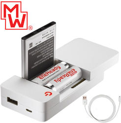 Minwa MW-I316 2 Υποδοχών AA/AAA Minwa MW-I316 2 Υποδοχών AA/AAA