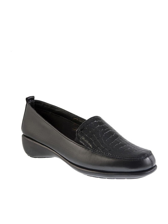 The Flexx Patent Leather Women's Loafers in Black Color