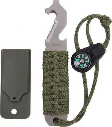 Rothco Paracord Survival Μαχαίρι Επιβίωσης Χακί σε Θήκη