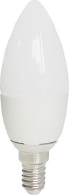 Eurolamp E14 C37 6W Ψυχρό Λευκό Dimmable
