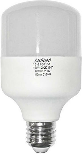 Adeleq LED крушка 15W за фасунга E27 Неутрално бяло 1200лм