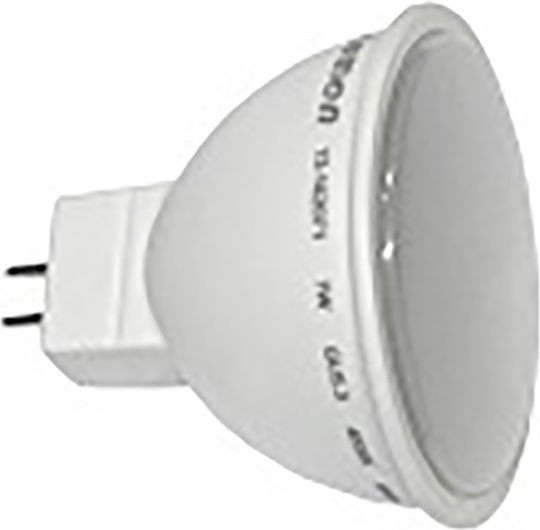 Adeleq Λάμπα LED 7W για Ντουί GU5.3 και Σχήμα MR16 Φυσικό Λευκό 490lm