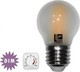 Adeleq LED-Lampe 4W 76mm für Fassung E27 und Form G45 Kühles Weiß 440lm Dimmbar