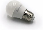 Adeleq LED Lampen für Fassung E27 und Form G45 Warmes Weiß 520lm 1Stück