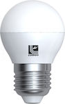 Adeleq Λάμπα LED για Ντουί E27 και Σχήμα G45 Θερμό Λευκό 250lm