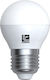 Adeleq Λάμπα LED για Ντουί E27 και Σχήμα G45 Ψυχρό Λευκό 420lm