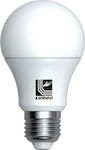 Adeleq LED Lampen für Fassung E27 und Form A60 Warmes Weiß 640lm 1Stück