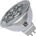 Adeleq Λάμπα LED για Ντουί GU5.3 και Σχήμα MR16 Θερμό Λευκό 340lm