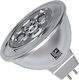 Adeleq Λάμπα LED 4.5W για Ντουί GU5.3 και Σχήμα MR16 Θερμό Λευκό 340lm