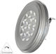 Adeleq LED крушка 12W 110mm за фасунга G53 и форма AR111 Неутрално бяло 870лм Димируем