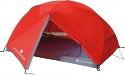 Ferrino Leaf 2 Camping Tent Climbing Red with Double Cloth 4 Seasons for 2 People Waterproof 3000mm 210x210x105cm