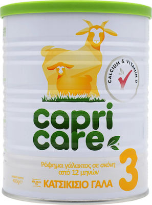 Capricare Milchnahrung Goat Milk 3 für 12m+ 400gr