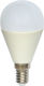 Diolamp Λάμπα LED 7W 83mm για Ντουί E14 και Σχήμα G45 Φυσικό Λευκό 650lm