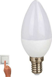 Diolamp LED Bulbs for Socket E14 and Shape C37 Natural White 360lm 1pcs