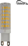 Diolamp LED Lampen für Fassung G9 Naturweiß 620lm 1Stück