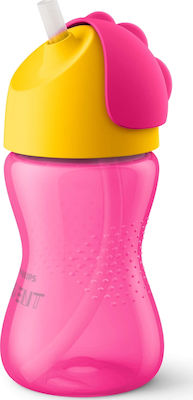 Philips Bendy Toddler Plastic Cup 300ml for 12m+ Pink