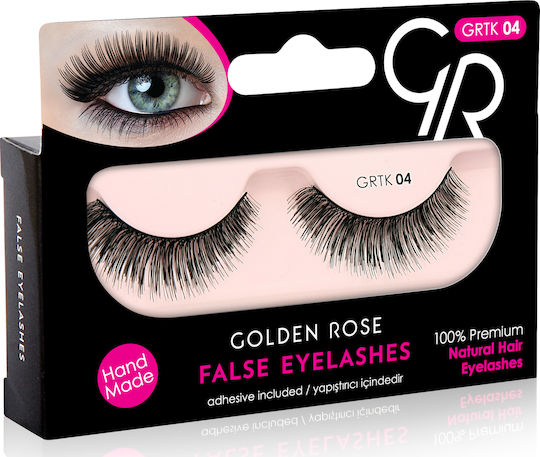 Golden Rose False Lashes in Black color GRTK 04