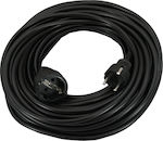 Χαραλαμπίδης Extension Cable Cord 3x2.5mm²/50m Black