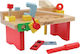 Spielmaus Kids Workbench Πάγκος Εργασίας made of Wood 15pcs 416 04 565