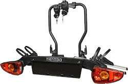 Menabo Sirio Car Bike Tow Hitch Rack for 2 Bikes