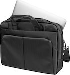 Natec Gazelle Wasserdicht Tasche Schulter / Handheld für Laptop 14" in Schwarz Farbe