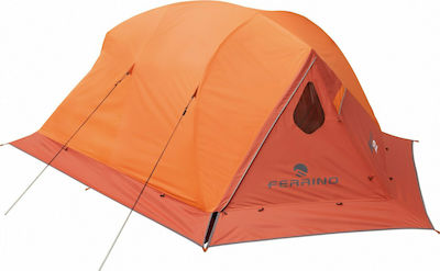 Ferrino Manaslu 2 Σκηνή Camping Ορειβασίας Πορτοκαλί με Διπλό Πανί 4 Εποχών για 2 Άτομα Αδιάβροχη 3000mm 290x120x105εκ.
