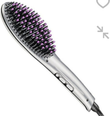 Gemei Electric Ceramic Hair Brush for Straightening 75W