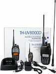 TYT TH-UV8000D Megapack UHF/VHF Wireless Transceiver 10W with Monochrome Display Black