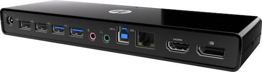 HP 3005pr USB3 Портов репликатор Докинг станция с Ethernet
