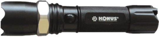 Konus Rechargeable Flashlight LED with Maximum Brightness 200lm Light