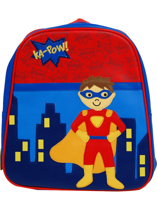 Stephen Joseph Gogo Bag Boy Superhero Σχολική Τσάντα Πλάτης Νηπιαγωγείου Πολύχρωμη