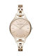 Emporio Armani Watch with Pink Gold Metal Bracelet