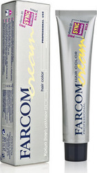 Farcom Hair Color Cream Βαφή Μαλλιών 584 Κασταν...