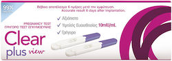 Bioplus Clear View Plus Test de Sarcină 2 Bucăți Bioplus Clear View Plus Test de Sarcină 2 Bucăți
