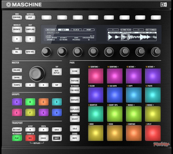 Native Instruments Midi Controller Maschine MKII σε Μαύρο Χρώμα