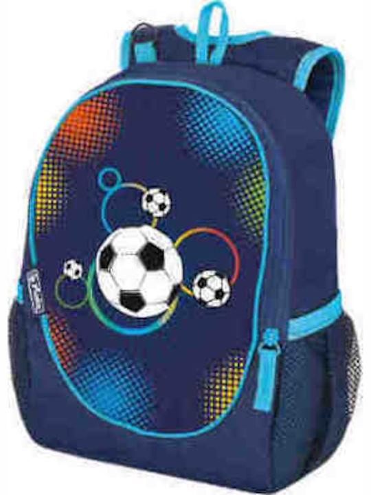 Herlitz Rookie Soccer Schulranzen Rucksack Kindergarten in Blau Farbe