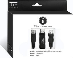 TIE Studio Midi Interface MIDI Black