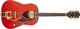 Gretsch Полуакустичен Китара G5034TFT Rancher Bigsby Savannah Sunset Червено