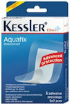 Kessler Aδιάβροχα και Αποστειρωμένα Αυτοκόλλητα Επιθέματα Clinica Aquafix 7.2x5cm 5τμχ