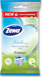 Zewa Fresh To Go Protect Antiseptic Hand Pads 10pcs Natural