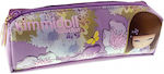 Graffiti Fabric Pencil Case with 1 Compartment Purple