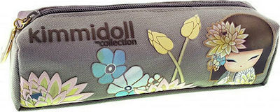 Kimmidol Pencil Case Barrel with 1 Compartment Multicolored