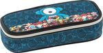 Graffiti Blue Monskey Pencil Case with 1 Compartment Blue