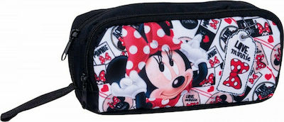 Gim Minnie Love Pencil Case with 1 Compartment Multicolored