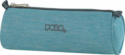 Polo Pencil Case Barrel with 1 Compartment Light Blue