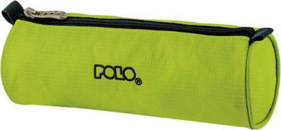 Polo Pencil Case Barrel with 1 Compartment Green